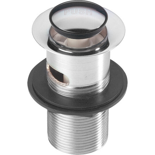 1 1/4"" Slotted Basin Flat Top Clicker Waste