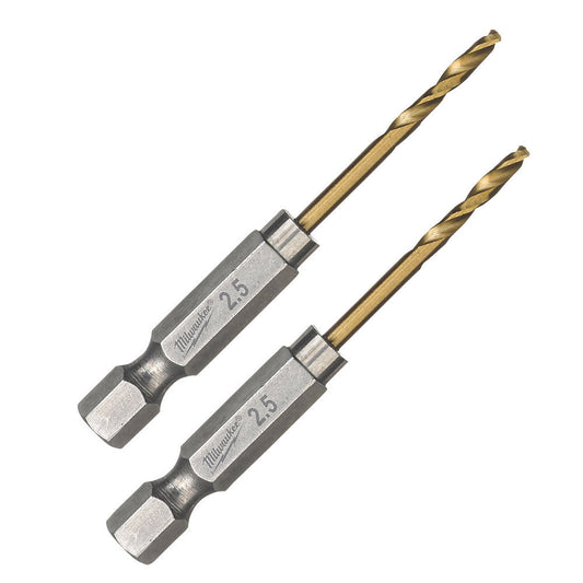 Milwaukee Metal Drill SWave HSS-G Ti. 4mm -2pcs