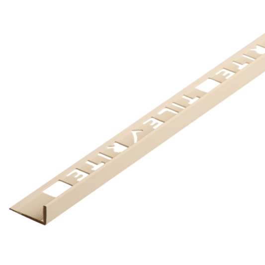 10mm AM Bone L Shape PVC Tile Trim