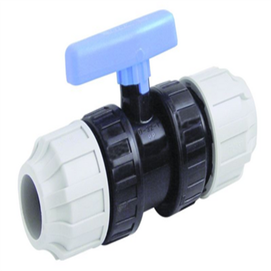 MDPE 20MM COMPRESSION VALVE-PRMCV-20