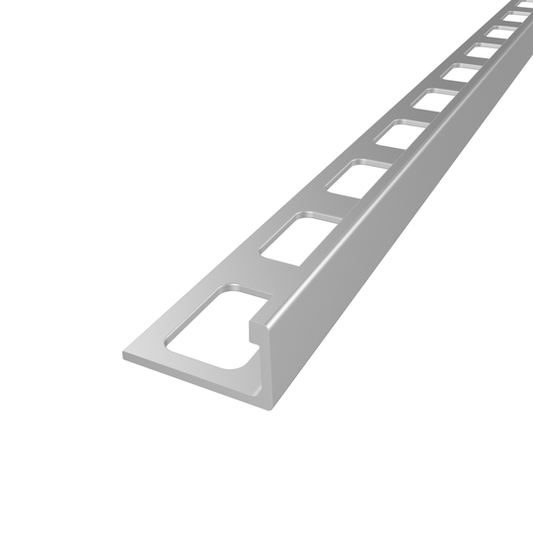 10mm Silver L Shape Aluminium Tile Edge