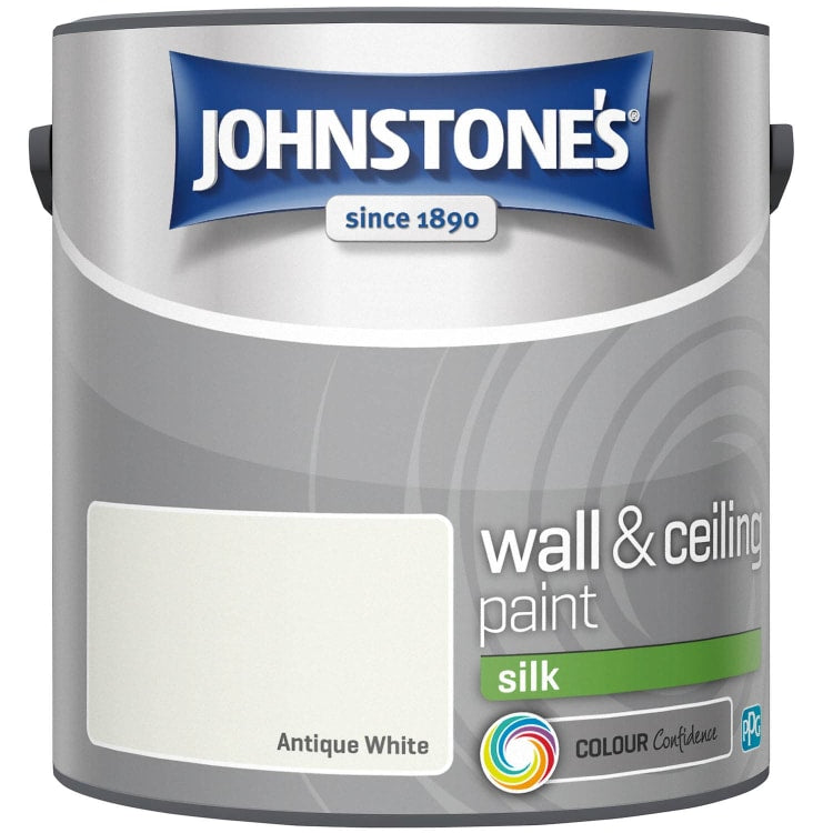 JOHNSTONE'S SILK ANTIQUE WHITE