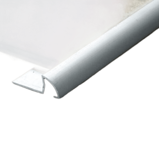 10mm Silver Round Tile Trim