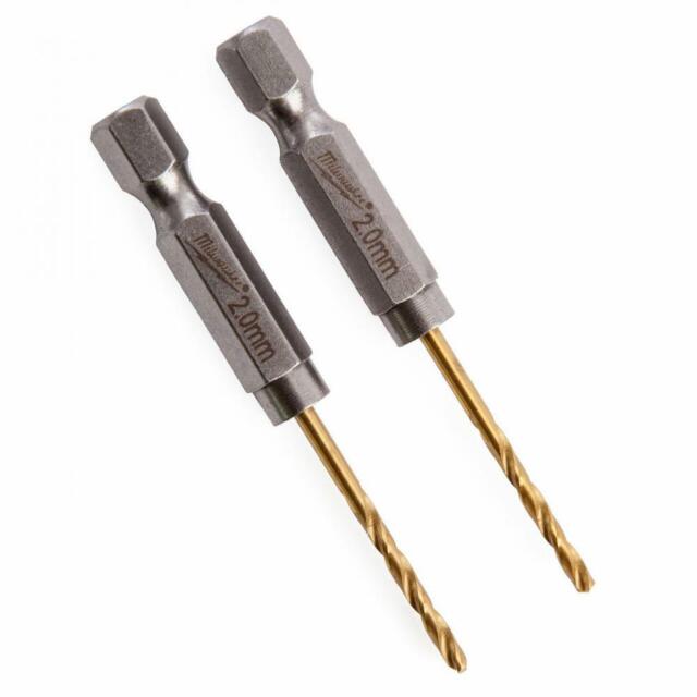 Milwaukee Metal Drill SWave HSS-G Ti. 2mm -2pcs