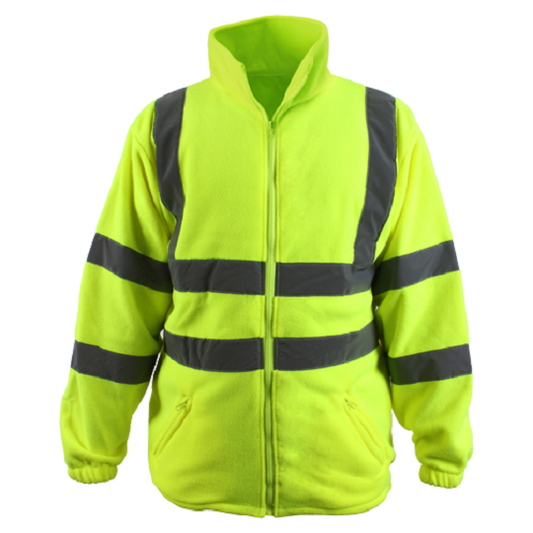 SML Hi-Vis Yellow Fleece