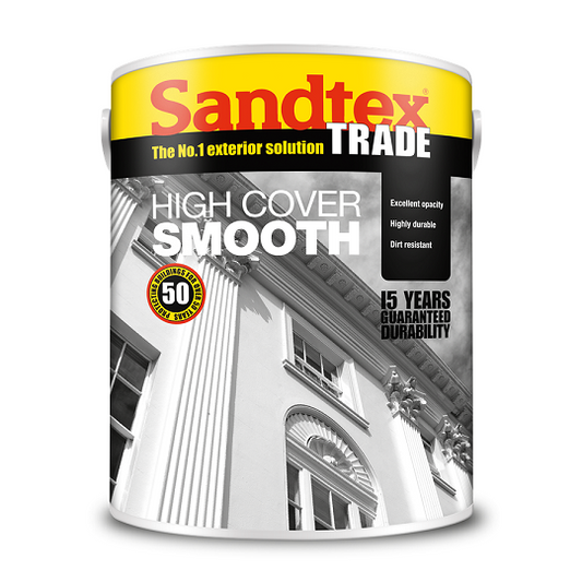 Sandtex Trade High Cover Smooth Lg Cre 5L