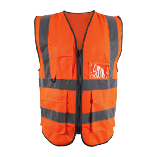 SML Premium Hi-Vis Orange Vest