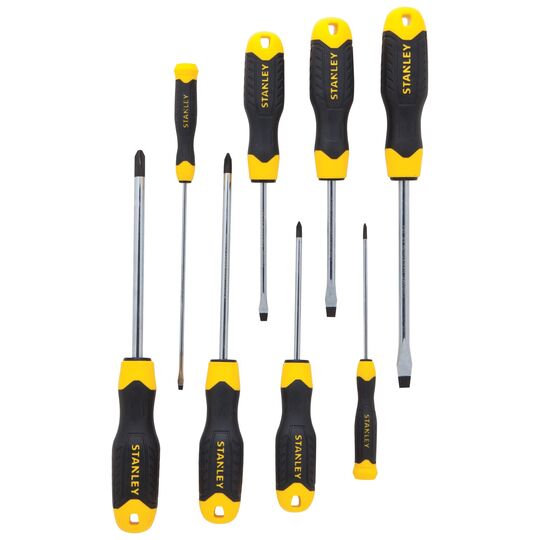 Stanley Essential Screwdriver Set, 8 Piece