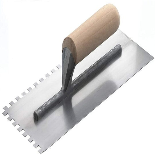10mm Square Notch Trowel Stainless Steel