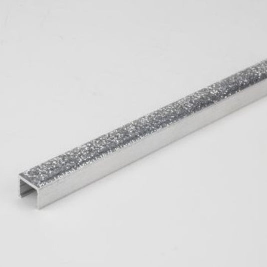 10x10 Silver Glitter Box Listello