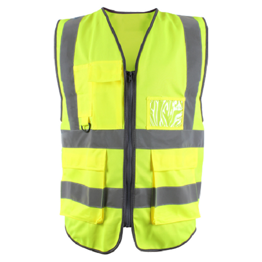 SML  Premium Hi-Vis Yellow Vest