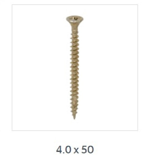 Classic Screw PZ2 CSK ZYP 4.0 x 50 - 40050CLAF