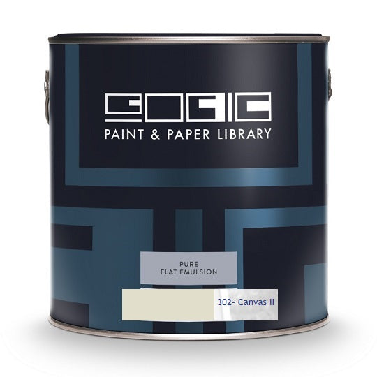 Paint & Paper Library Pure Flat Emulsion,125 ml. Sample Canvas II, H 302