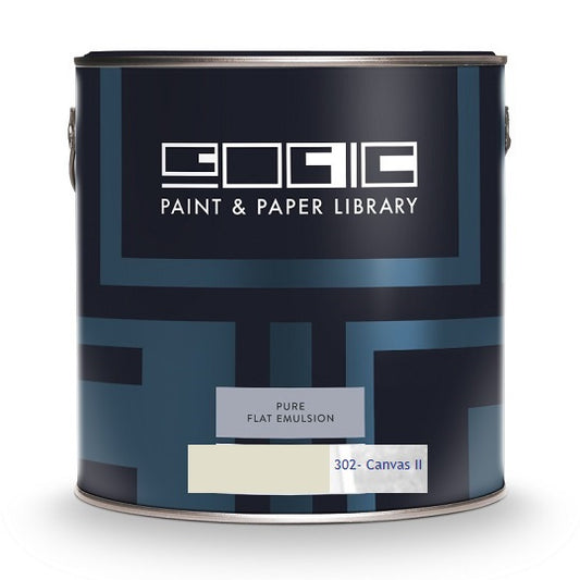 Paint & Paper Library Pure Flat Emulsion,125 ml. Sample Canvas II, H 302