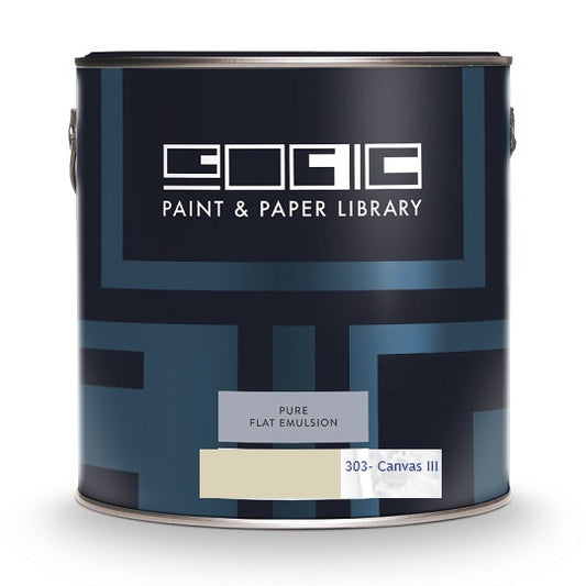 Paint & Paper Library Pure Flat Emulsion,125 ml. Sample Canvas III, H 303