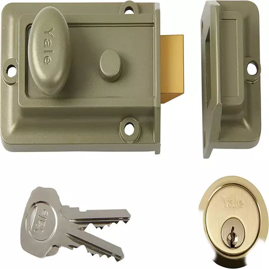 Yale 77 nightlatch 60mm ENB/PB