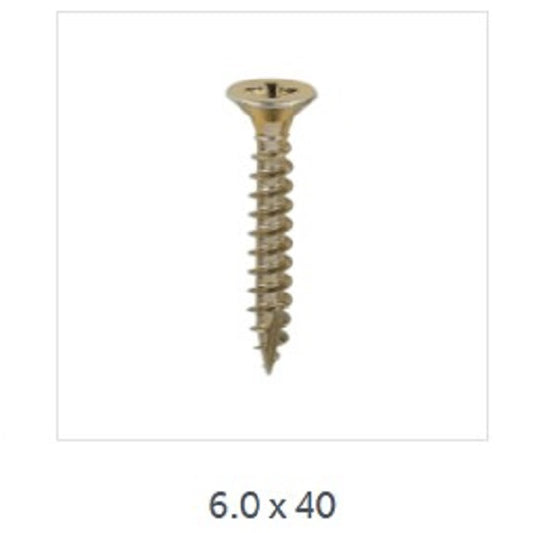 Multi-Purpose SCREws 6.0 x 40