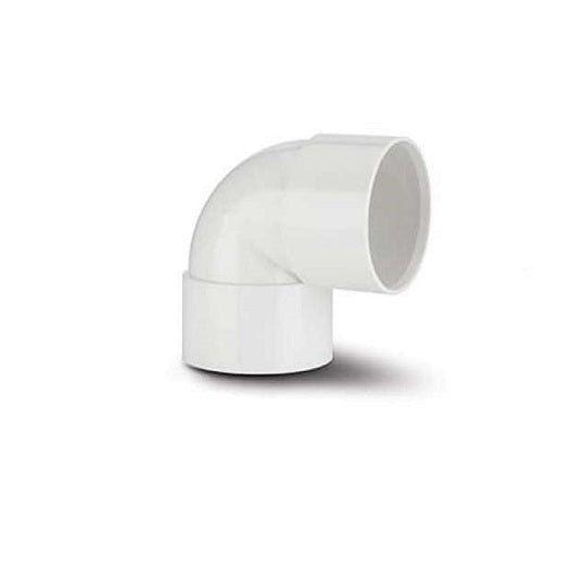 Polypipe WS16W Knuckle Elbow 40mm White