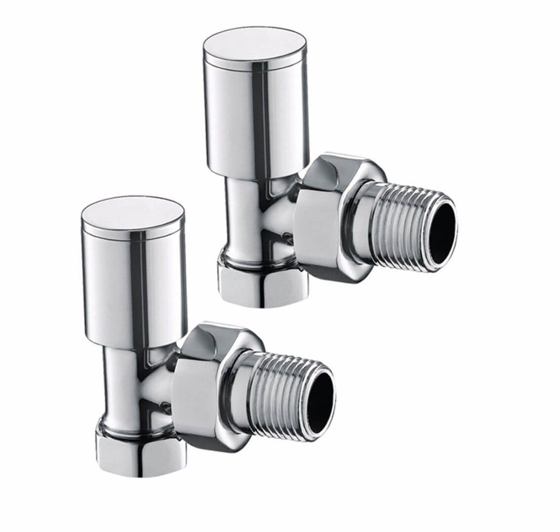 Radiator Valve Angled 15mm (Pair)