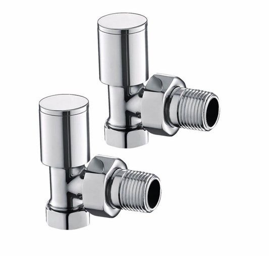 Radiator Valve Angled 15mm (Pair)