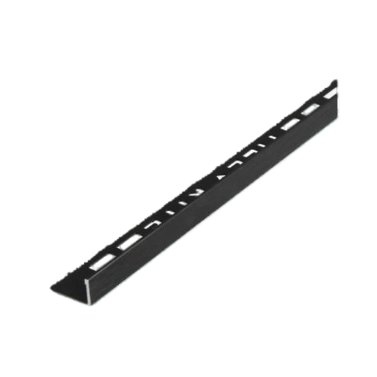 12mm Black Nickel L Shaped Tile Trim