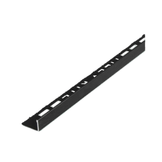 12mm Black Nickel L Shaped Tile Trim
