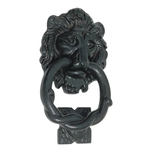 Lion head door knocker 115mm CP