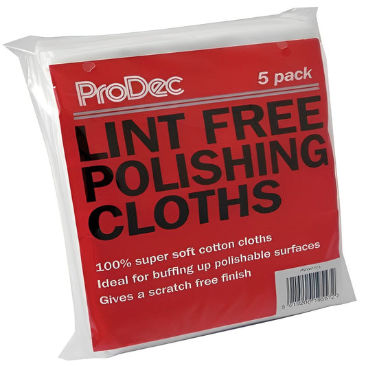 5Pk LINT FREE POLISHING CLOTHS