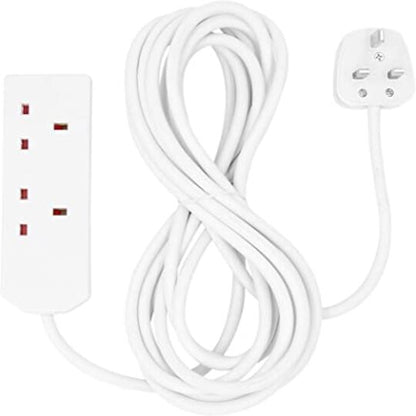 2 Way Extension Lead with 5 Metre Cable