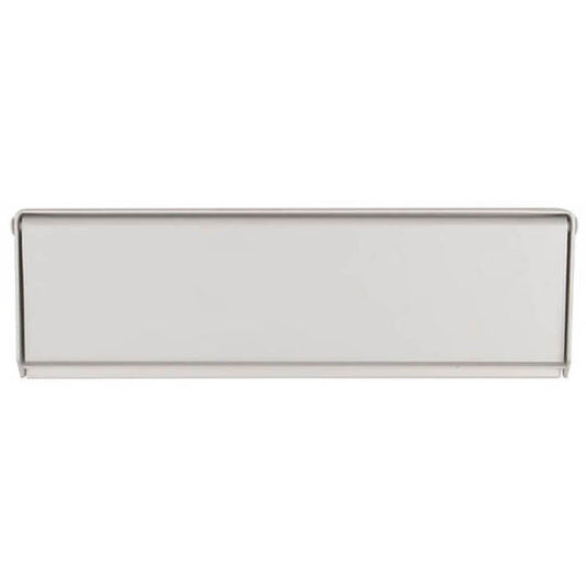 Letter plate face fix 254x76mm SA