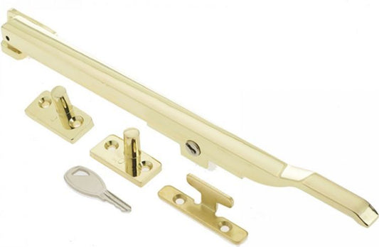 Victorian Casement Stay 250mm PB