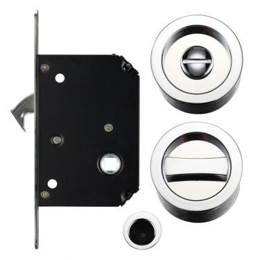 Sliding door lock set CP