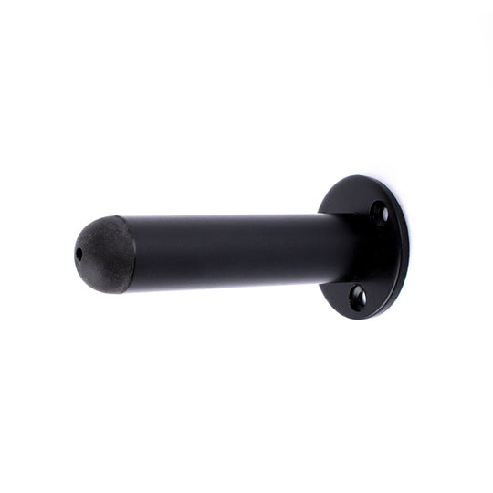 Wall Mounted Door Stop 85mm Black