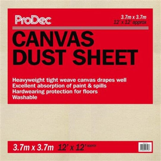 Canvas Dust Sheet 12' x 12'