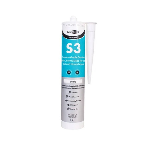 S3 Sanitary Silicone White