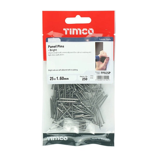 Panel Pins 25X1.60  1 KG