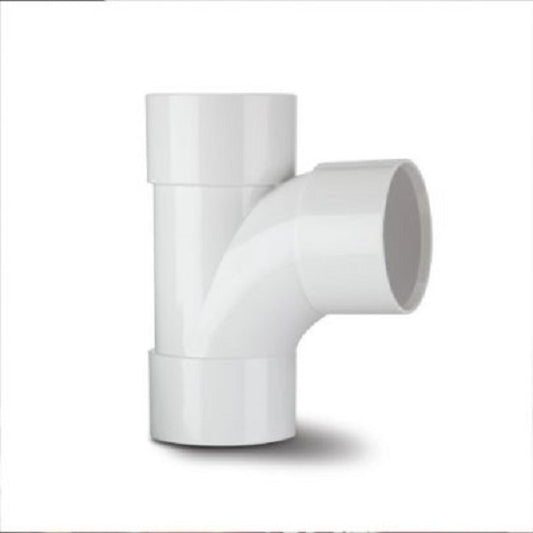 Polypipe WS56W Swept Tee 50mm White