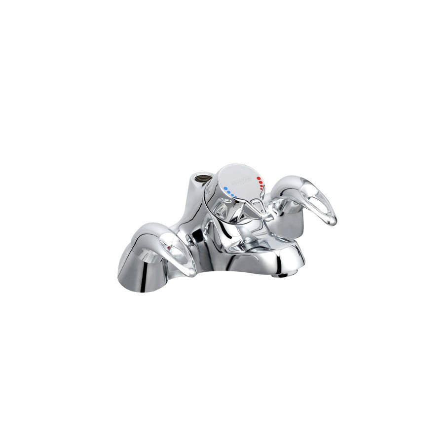 Java Bath Shower Mixer with Thermostatic Chrome