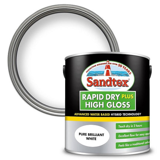 SX RAPID DRY GLOSS BRIL WHITE 2.5L  Brilliant Whit