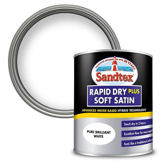SX RAPID DRY SATIN BRIL WHITE 750ML  Brilliant Whi