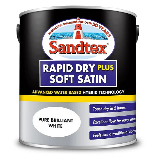 SX RAPID DRY SATIN BRIL WHITE 2.5L  Brilliant Whit
