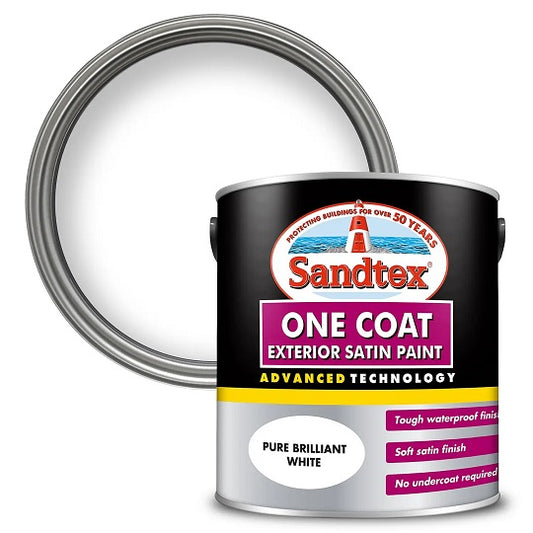 SX ONE COAT SATIN BRIL WHITE 750ML  Brilliant Whit