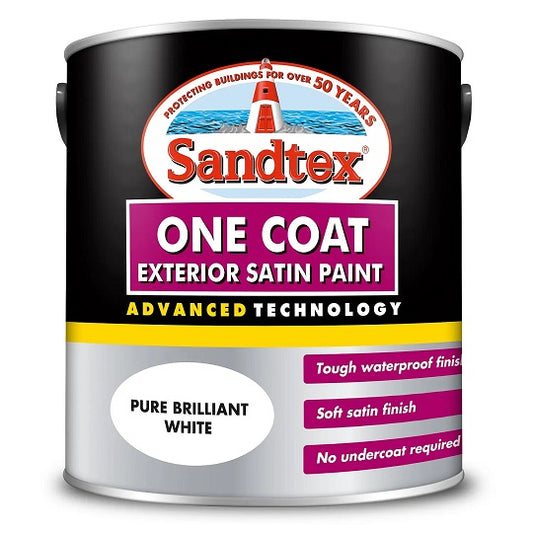 SX ONE COAT SATIN BRIL WHITE 2.5L  Brilliant White