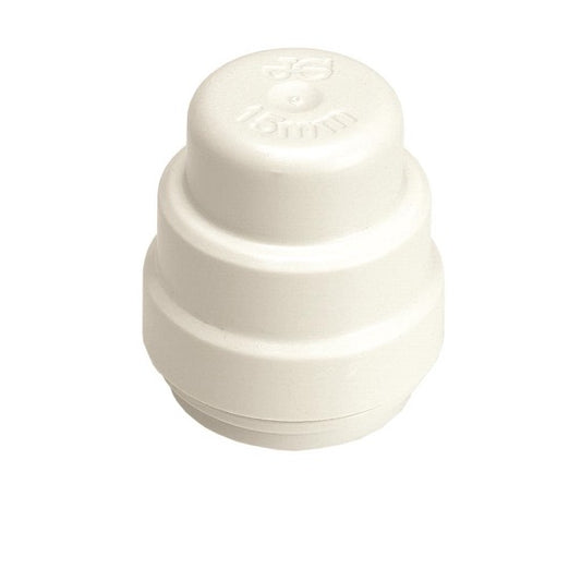 SPEEDFIT 15MM STOP END WHITE