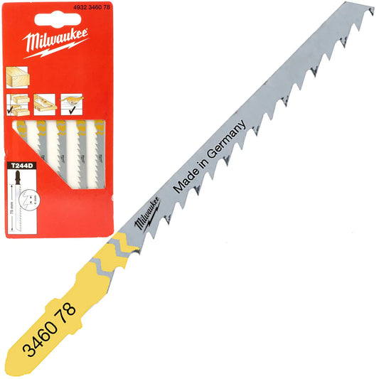 Milwaukee Jig Saw Blade JigBl 75x4 T244D P5M