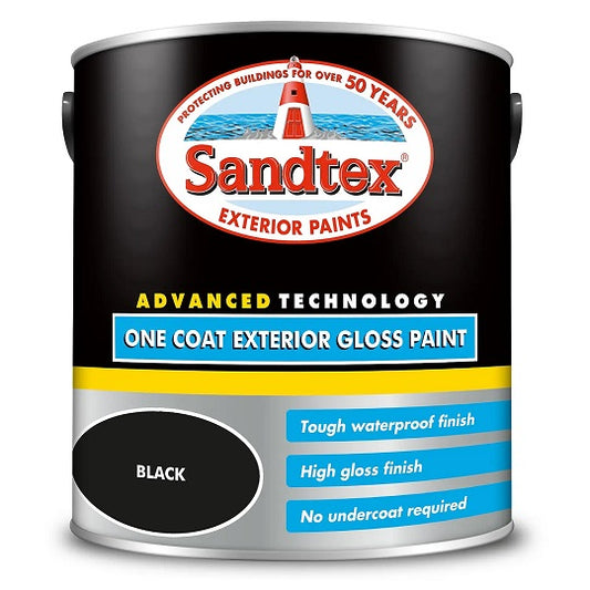 SX 1COAT EXT GLOSS BLACK 2.5L Colour 25.75
