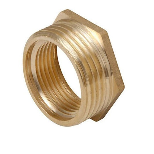 THREAD 1 1/2" x 1/2" Bush BRASS