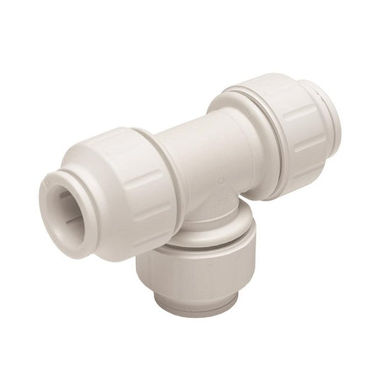 Speedfit 15mm Equal Tee White