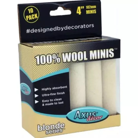 100% Wool Mini Roller (blonde series) 4" / 100mm