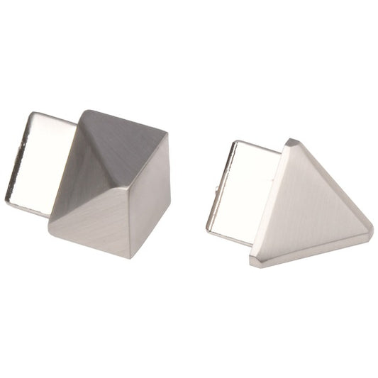 10mm Triangular Corner Stainless Steel External